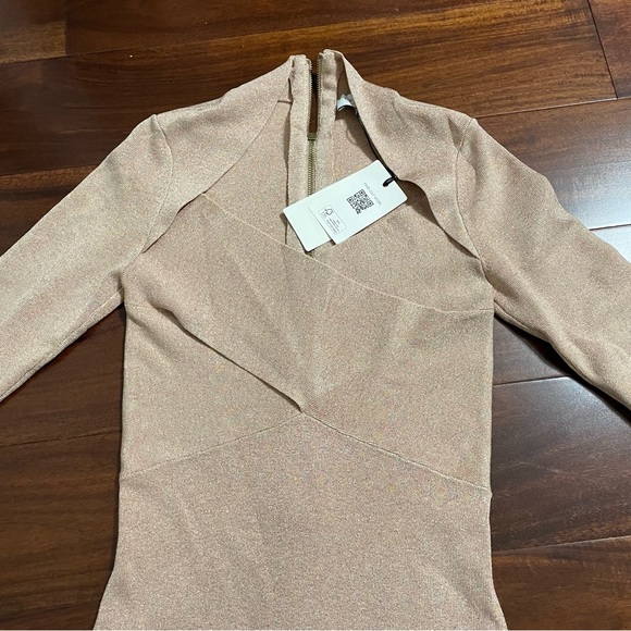 NWT TED BAKER LONDON Tabytha Slim Fit Cross Over Knit Dress - Picture 9 of 14